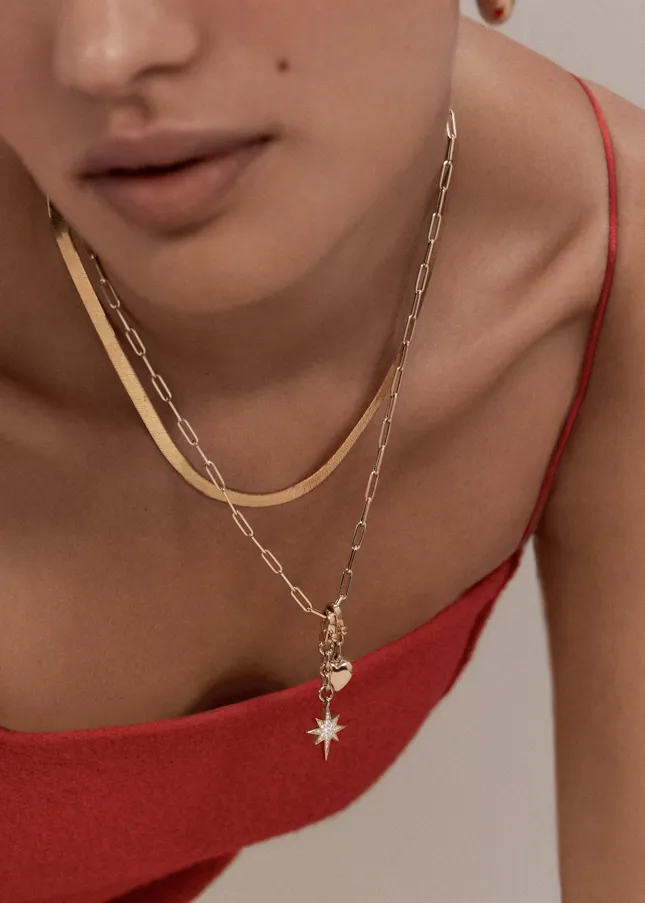 Pavé Diamond North Star Pendant sold by Kinn product image thumbnail 2