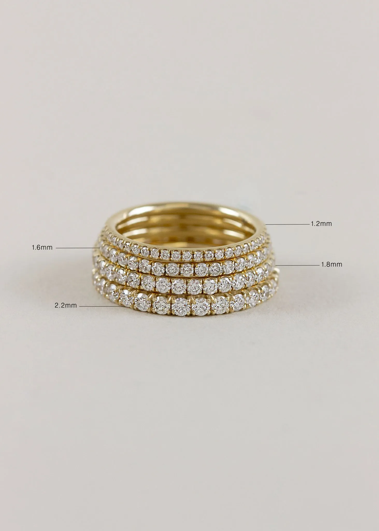 Dahlia Pavé Ring 1.8mm Diamond sold by Kinn product image thumbnail 5