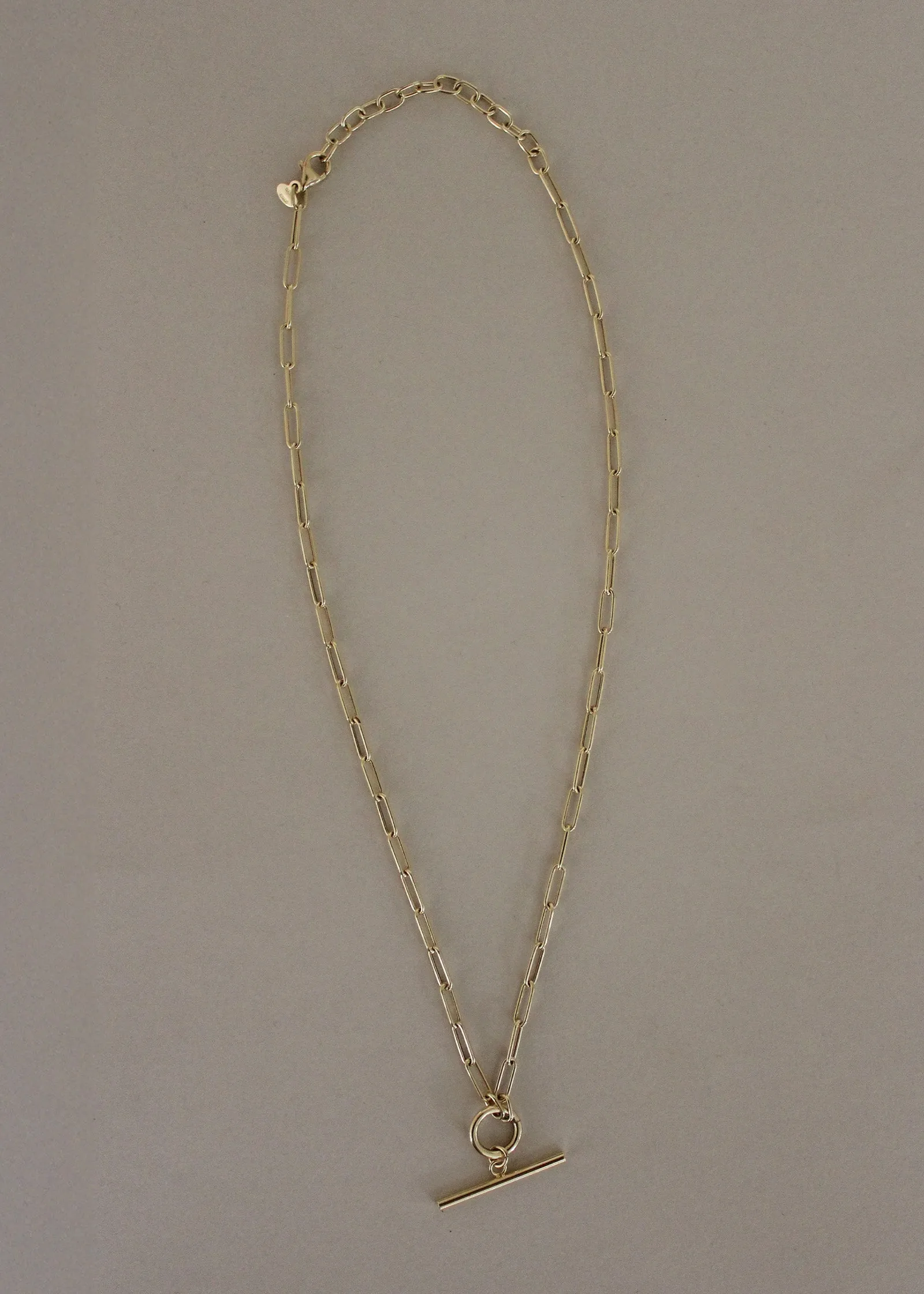 Vintage 14k T-Bar Necklace sold by Kinn