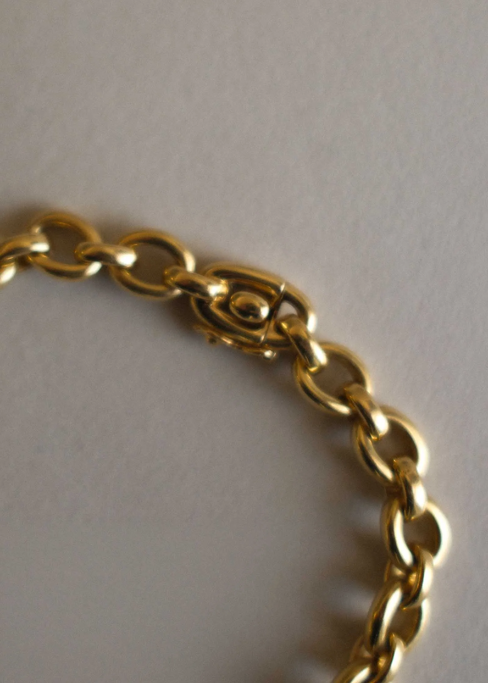 Vintage 18k Gold Cartier Rolo Chain Bracelet sold by Kinn product image thumbnail 3