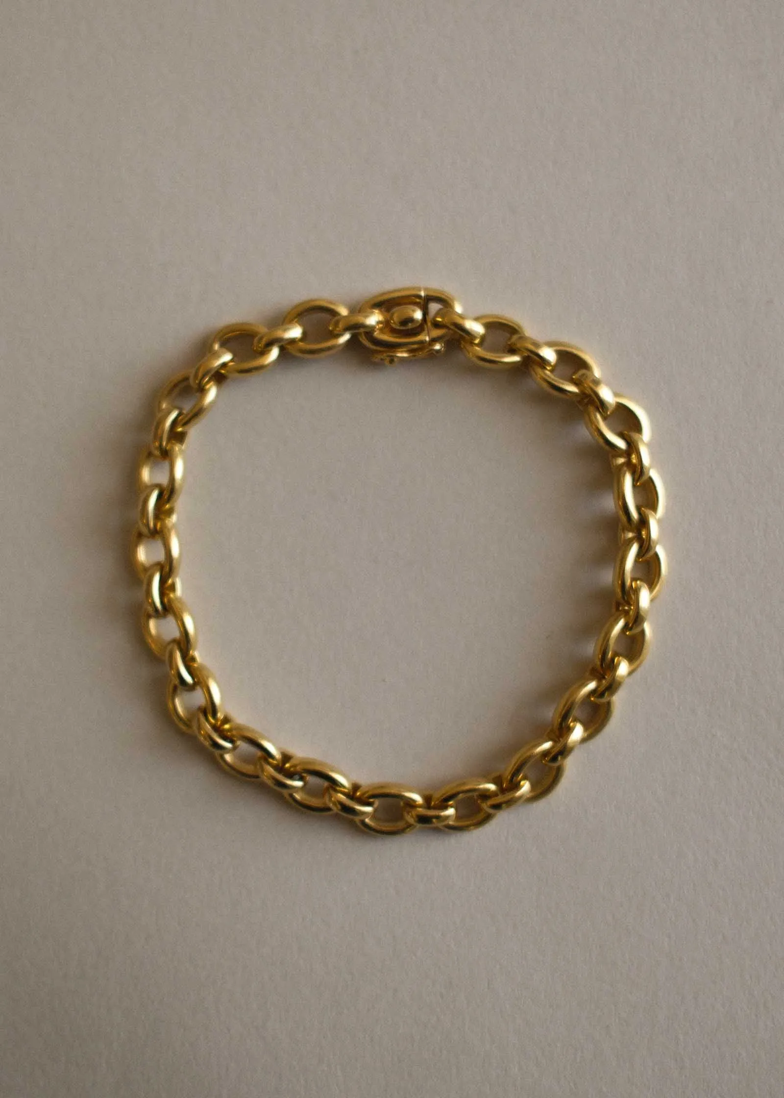 Vintage 18k Gold Cartier Rolo Chain Bracelet sold by Kinn