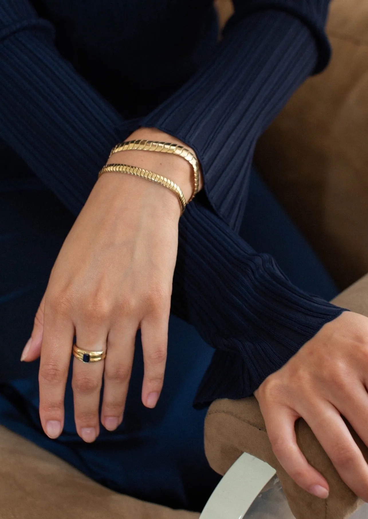 Bold Cobra Chain Bracelet sold by Kinn product image thumbnail 5