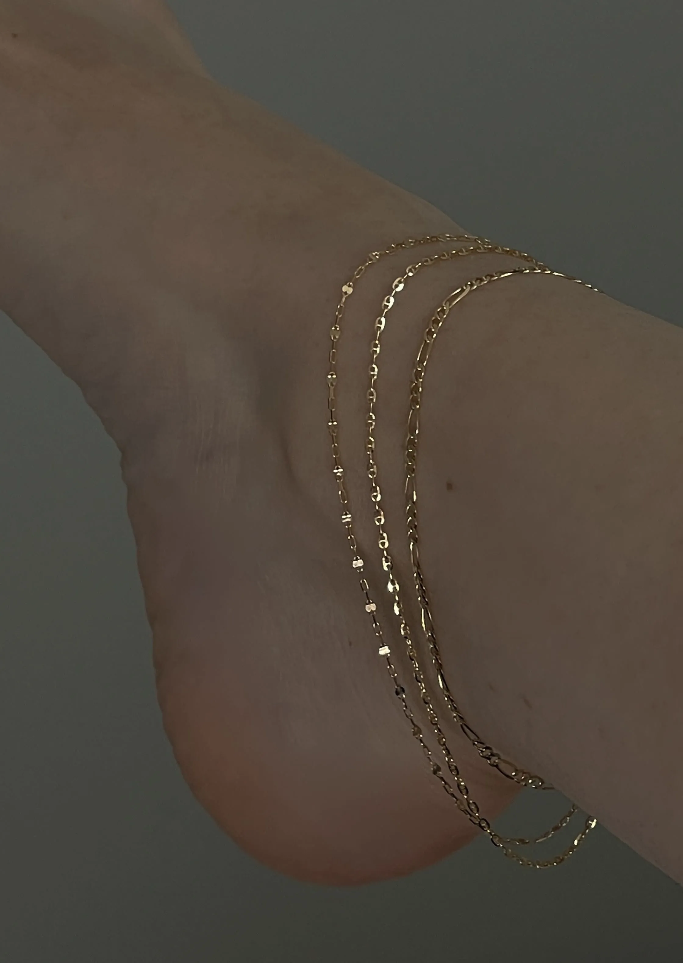 Micro Mariner Chain Anklet sold by Kinn product image thumbnail 2