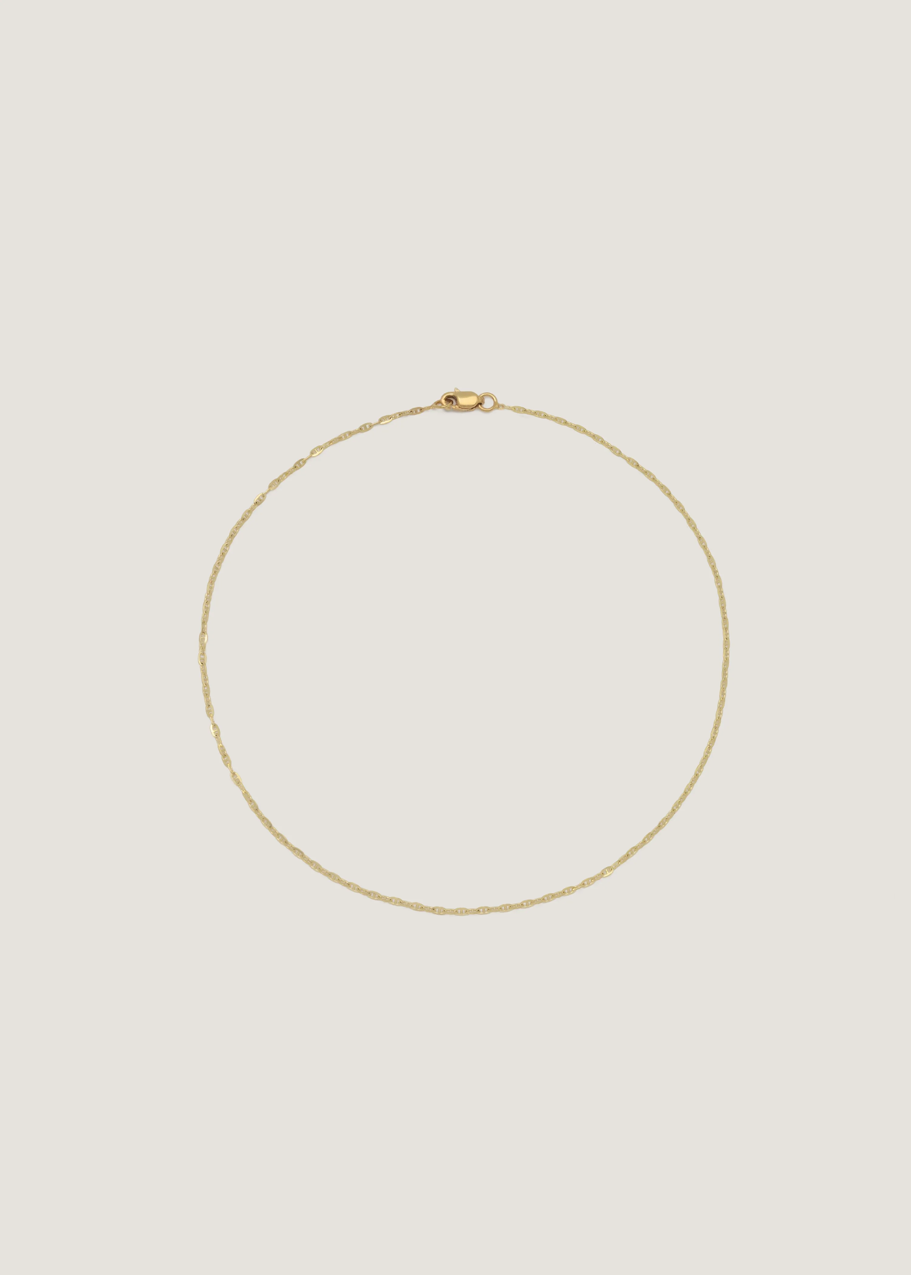 Micro Mariner Chain Anklet sold by Kinn