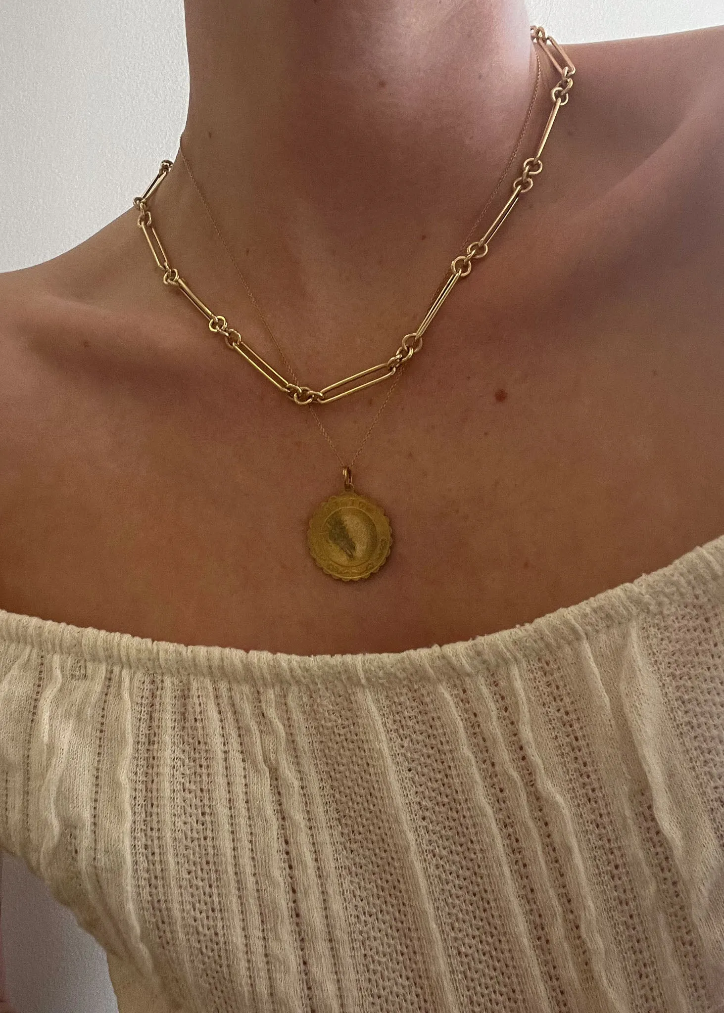 Vintage Mother Coin Pendant sold by Kinn product image thumbnail 2