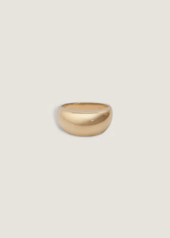 Dare To Love Bold Hollow Dome Ring sold by Kinn