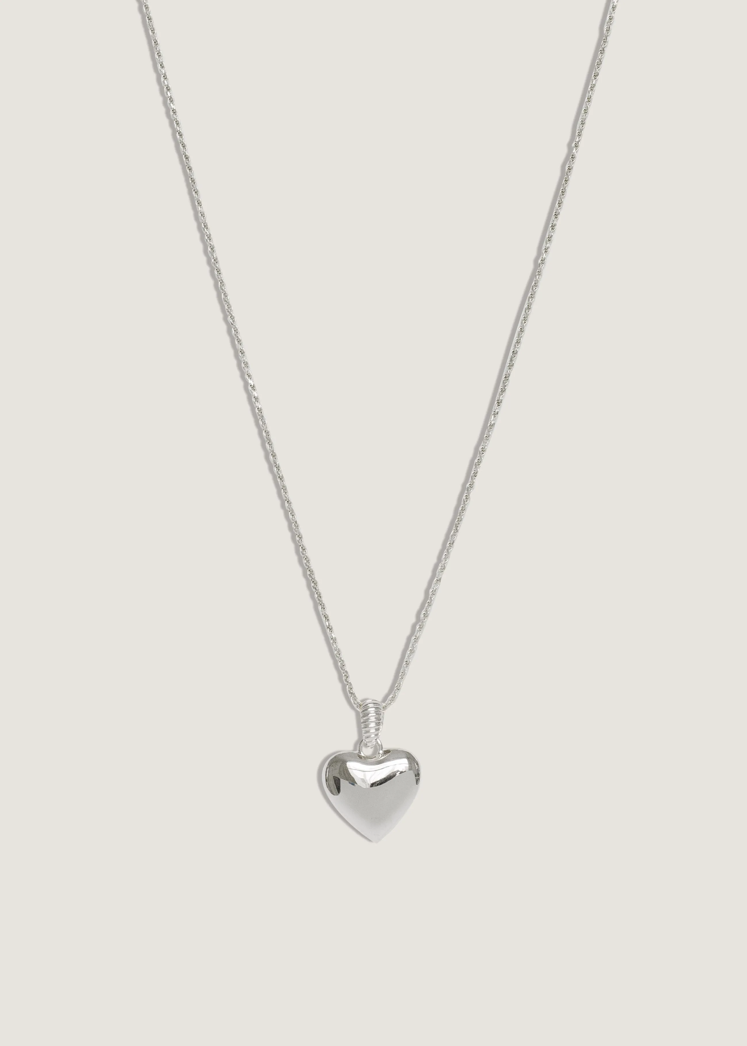 Petite Close To My Heart Necklace Silver sold by Kinn