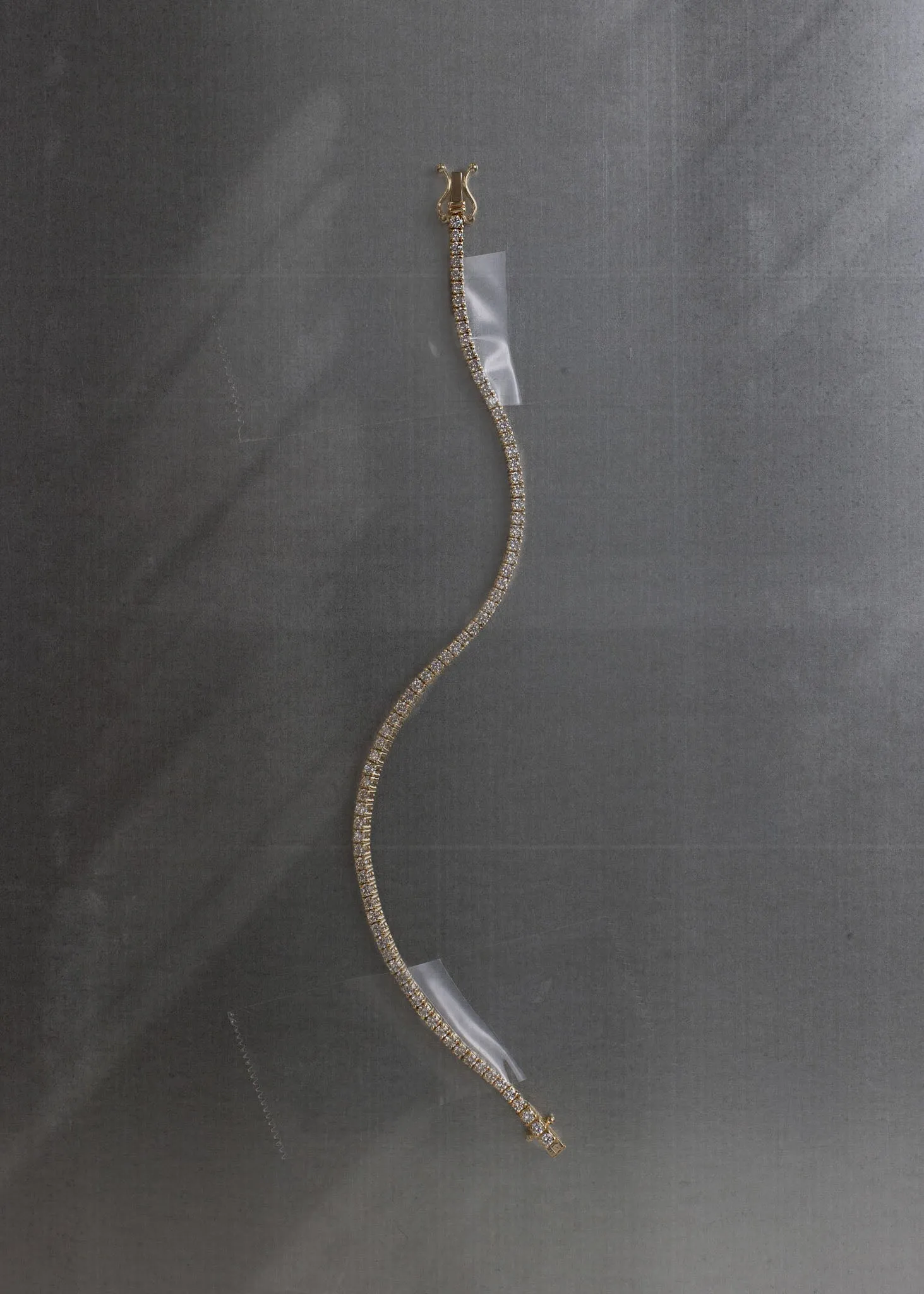 Classic Diana Tennis Bracelet 3.20ctw Yellow Gold sold by Kinn product image thumbnail 4