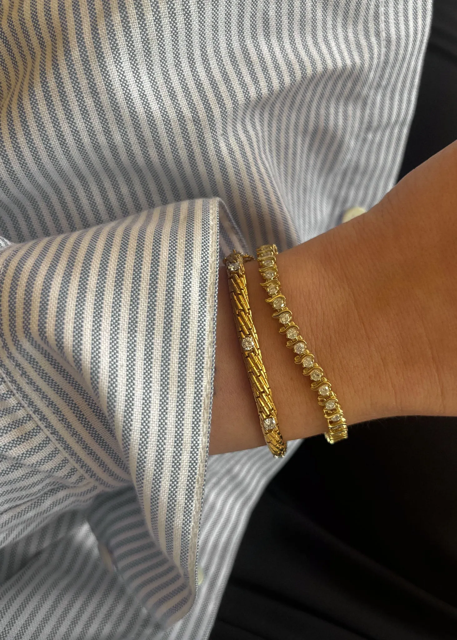 Vintage Tiffany & Co Diamond Rope Chain Bracelet sold by Kinn product image thumbnail 2