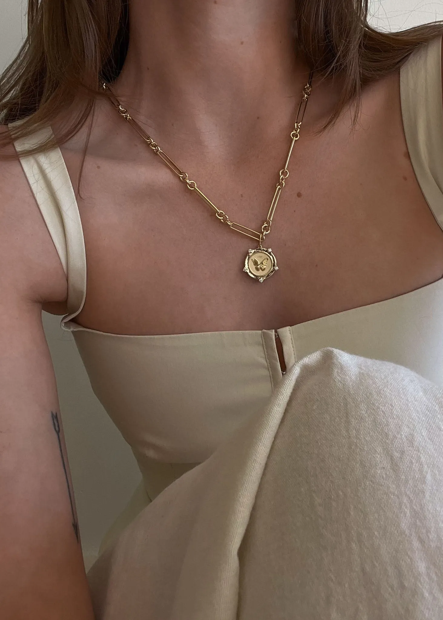 Butterfly Coin Pendant Diamond sold by Kinn product image thumbnail 3