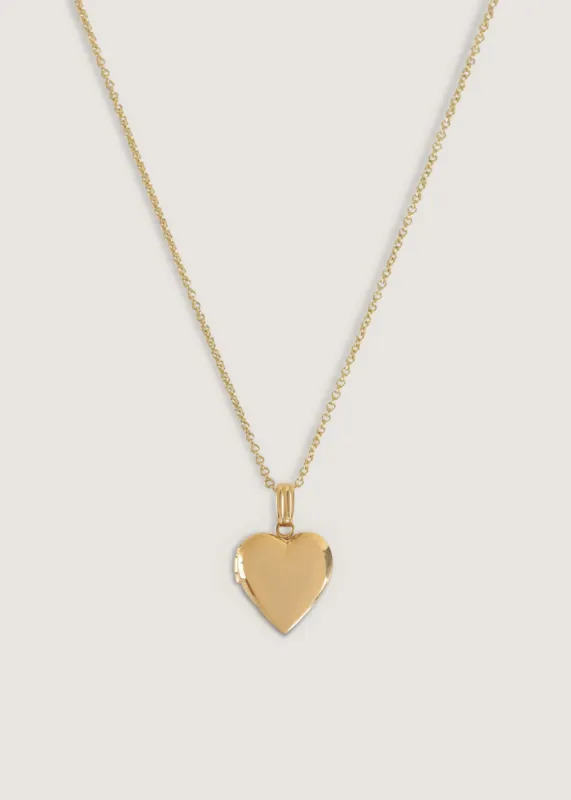 Maison Heart Locket Necklace sold by Kinn