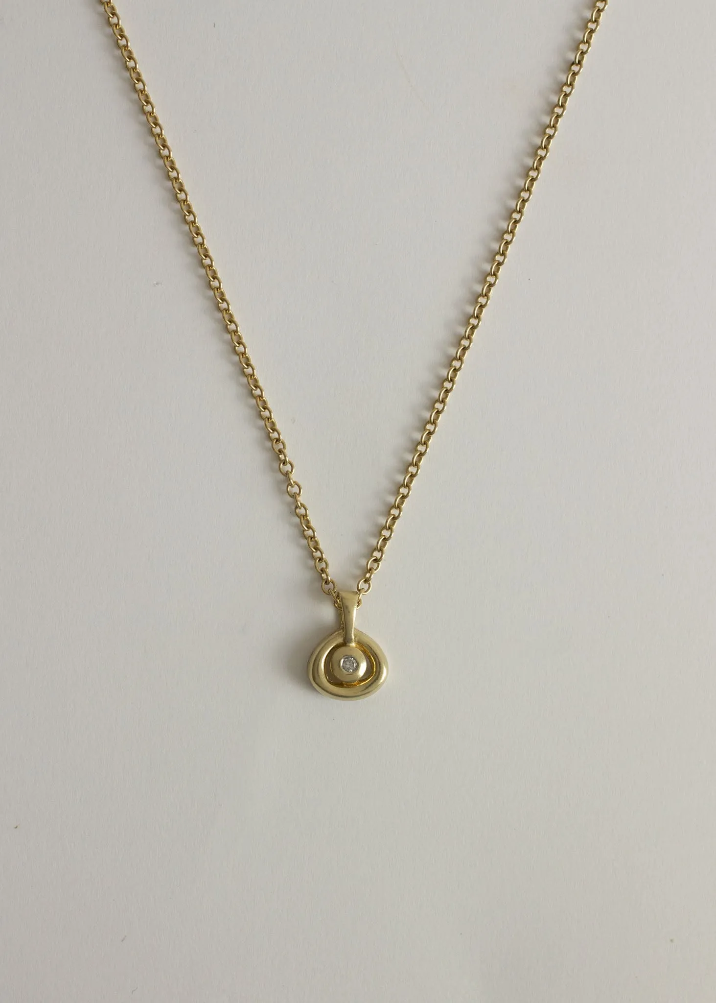 Vintage Evil Eye Diamond Pendant sold by Kinn product image thumbnail 3