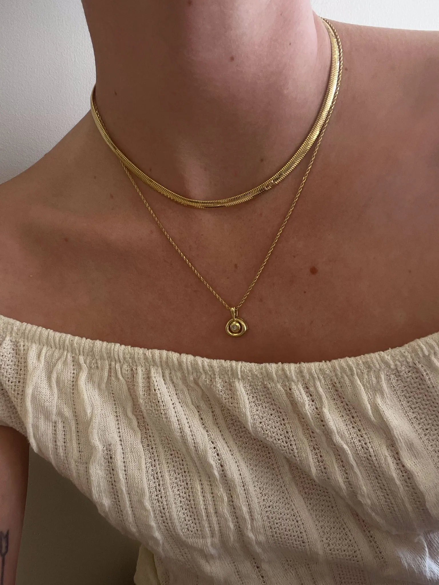 Vintage Evil Eye Diamond Pendant sold by Kinn product image thumbnail 2