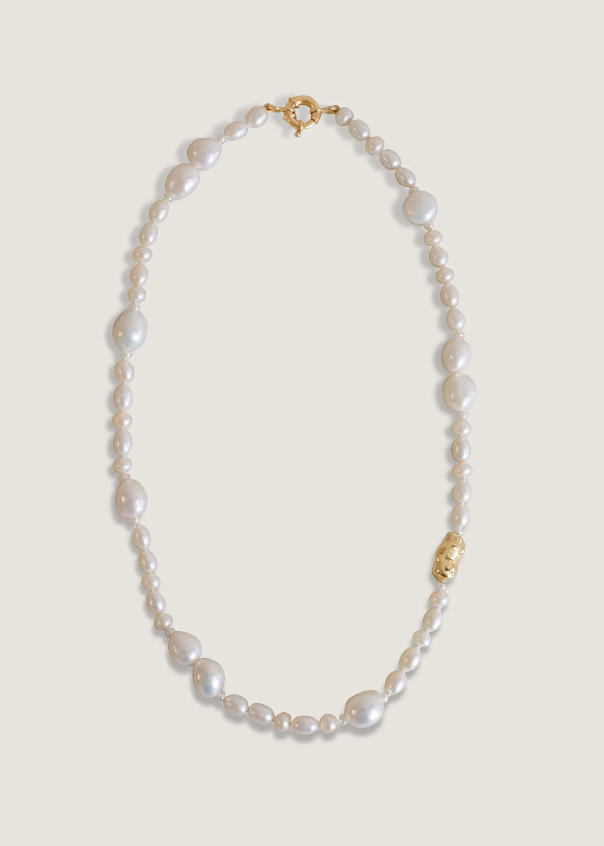 Lucy Baroque Pearl Necklace sold by Kinn