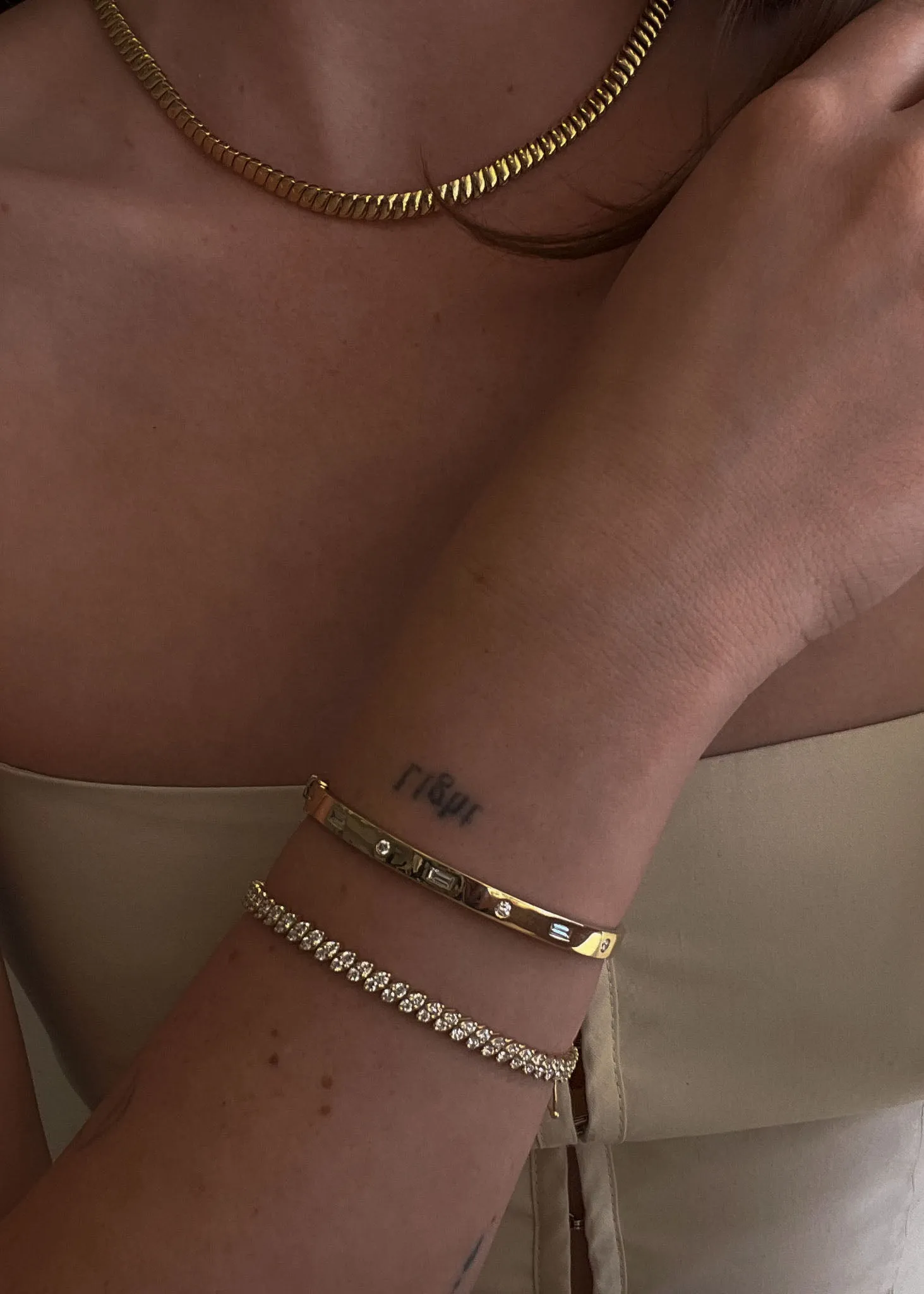 Sofia Marquise Shaped Tennis Bracelet Diamond sold by Kinn product image thumbnail 2