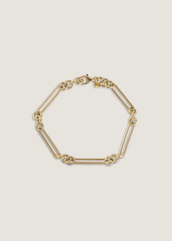 Mixed Link Chain Bracelet sold by Kinn