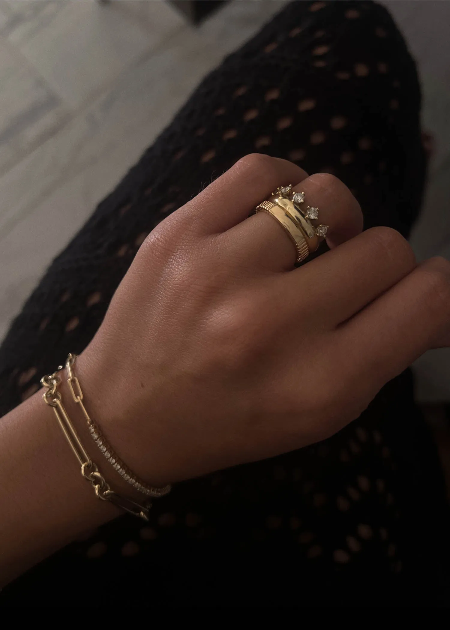 Mixed Link Chain Bracelet sold by Kinn product image thumbnail 4