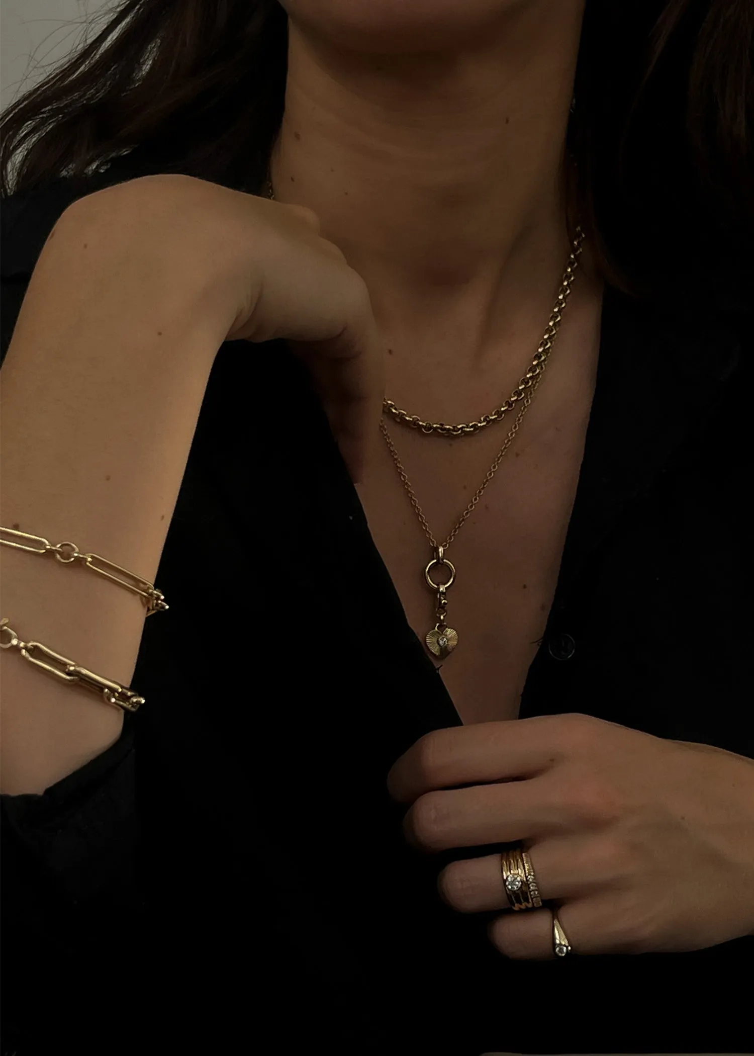 Mixed Link Chain Bracelet sold by Kinn product image thumbnail 5