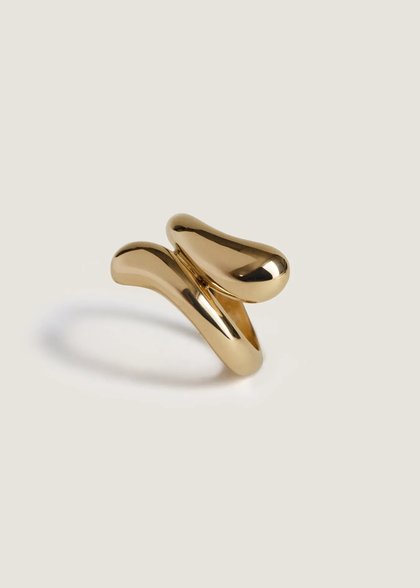 Bold Willow Wrap Around Ring Gold sold by Kinn product image thumbnail 3