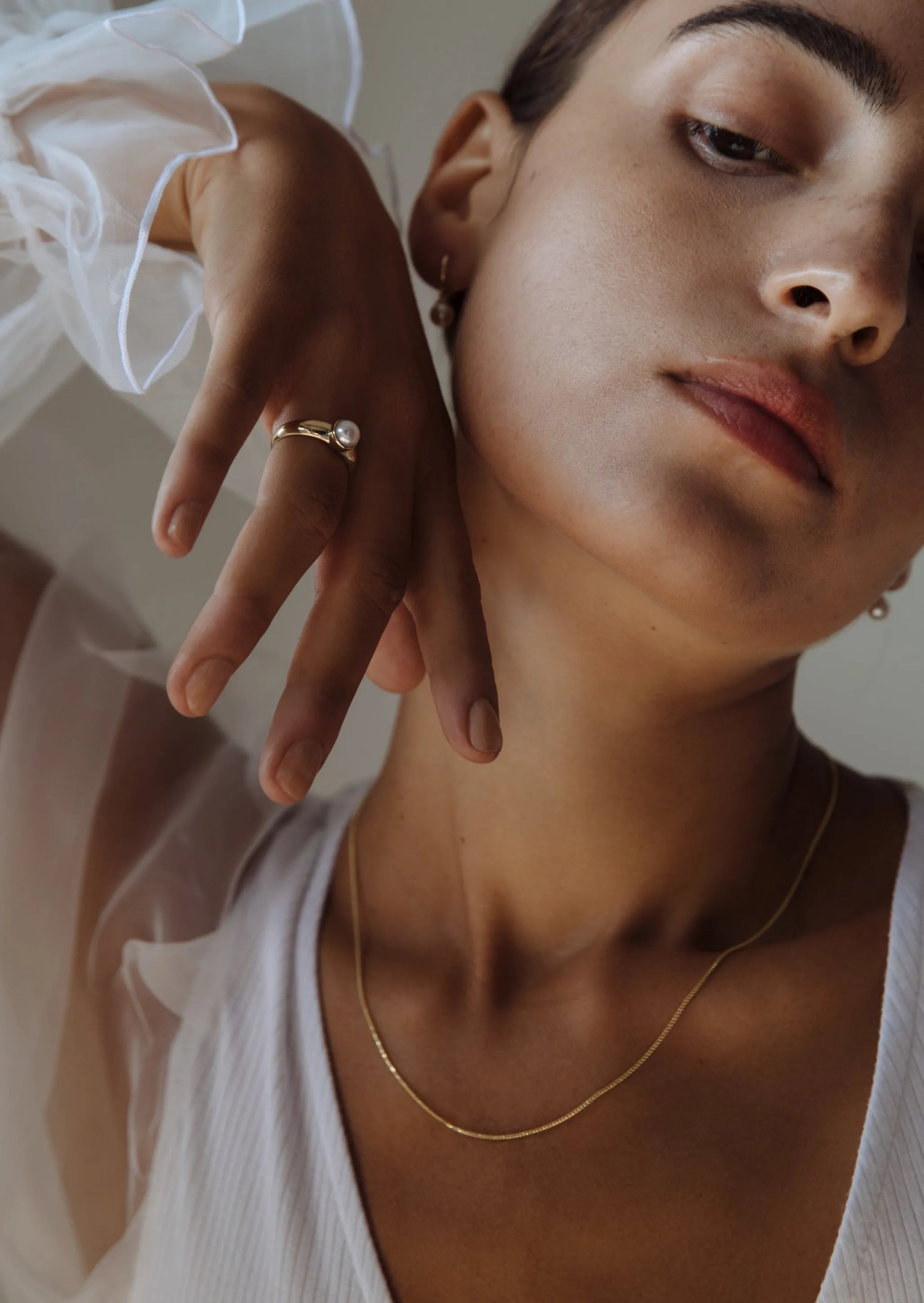 Box Chain Necklace sold by Kinn product image thumbnail 3