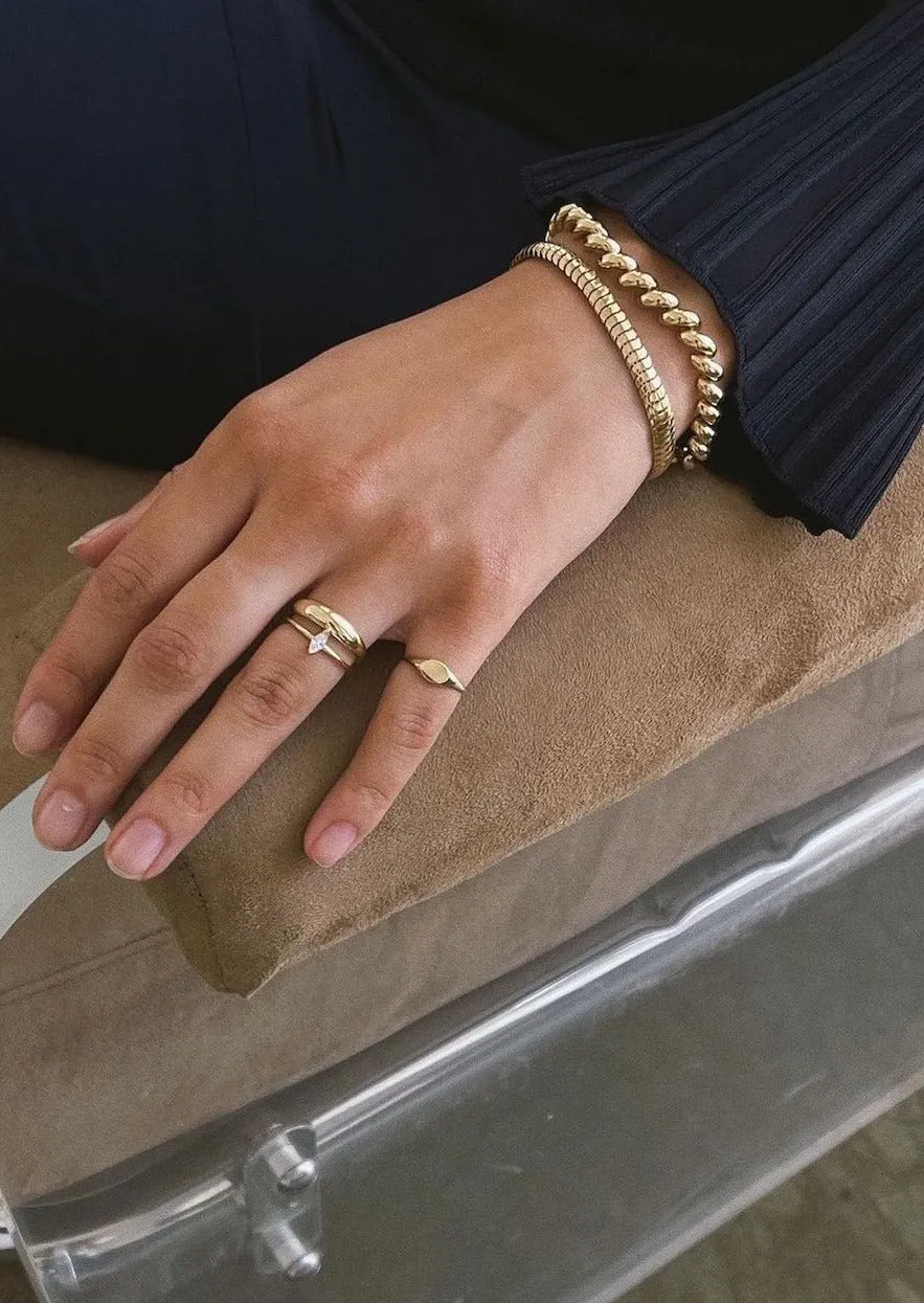 Solitaire Marquise Diamond Ring sold by Kinn product image thumbnail 2