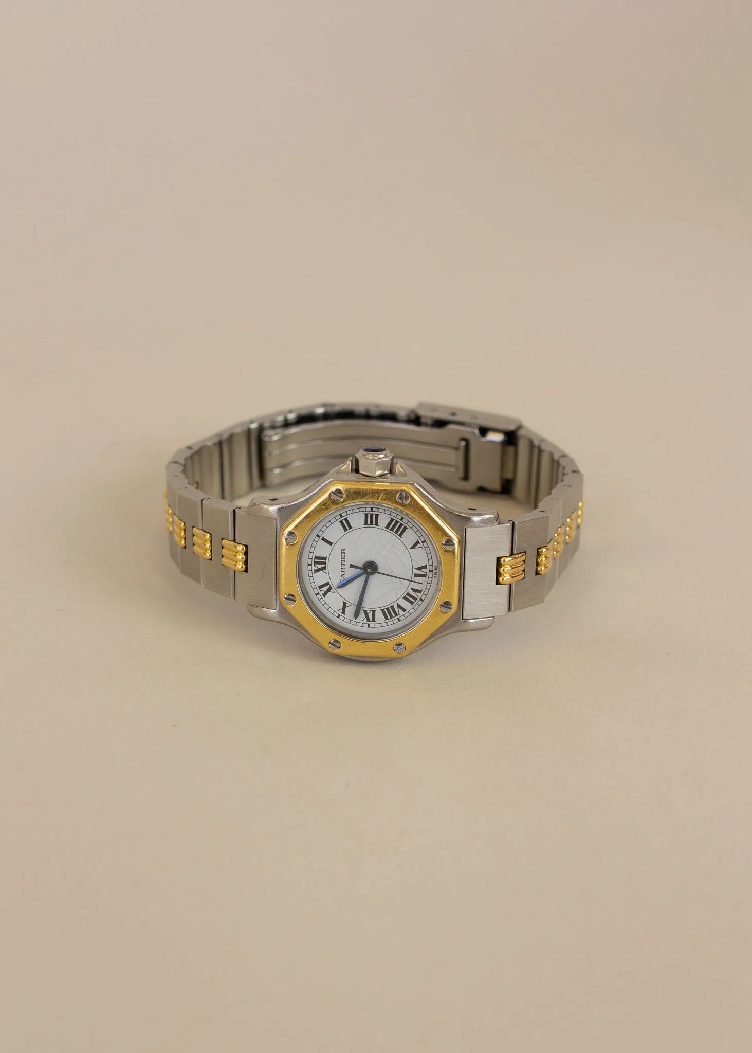 Vintage Cartier Santos Octagon Watch sold by Kinn