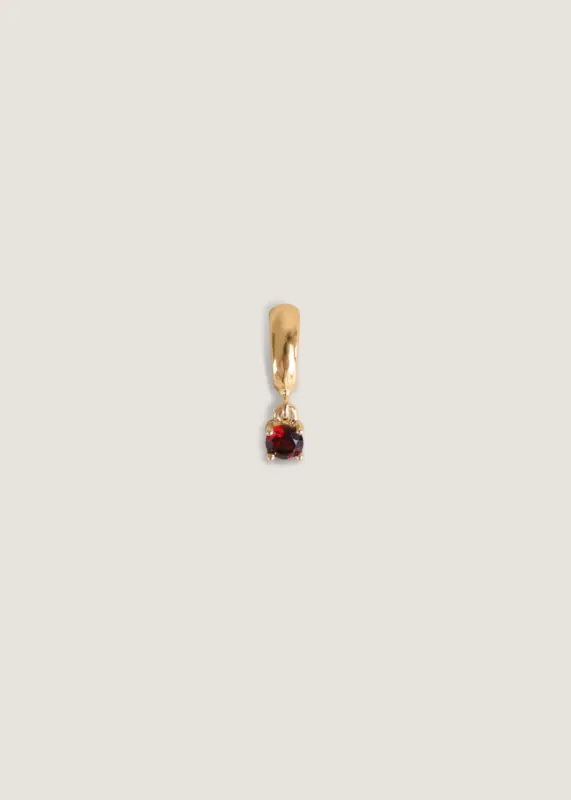 Kinn x Suá Drop Charm Garnet sold by Kinn
