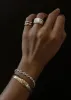 Petite Puffed Mariner Chain Bracelet Silver sold by Kinn