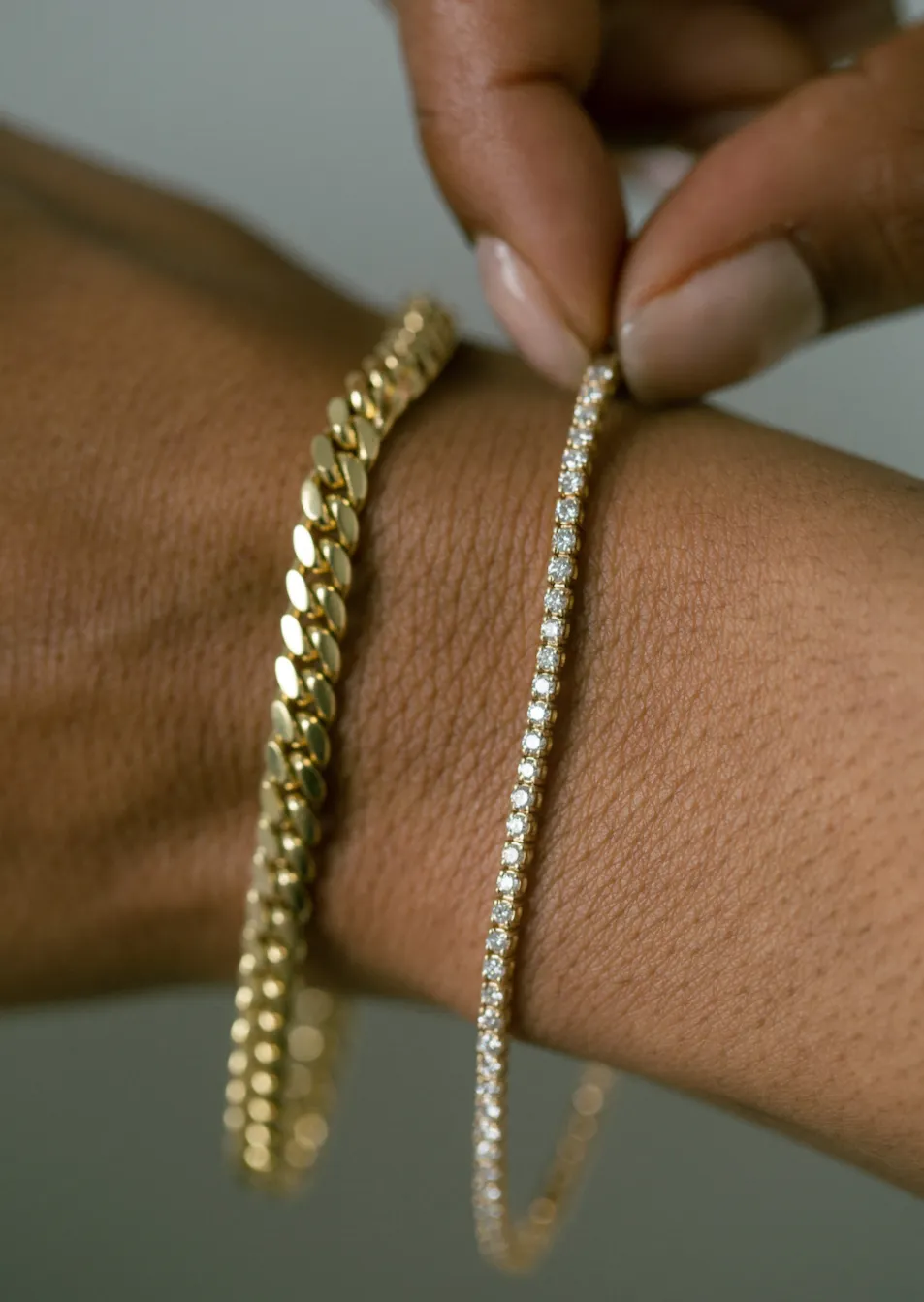 Diana Tennis Bracelet 2.90ctw Yellow Gold sold by Kinn product image thumbnail 4