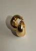 Bold Teardrop Hoop Earrings sold by Kinn