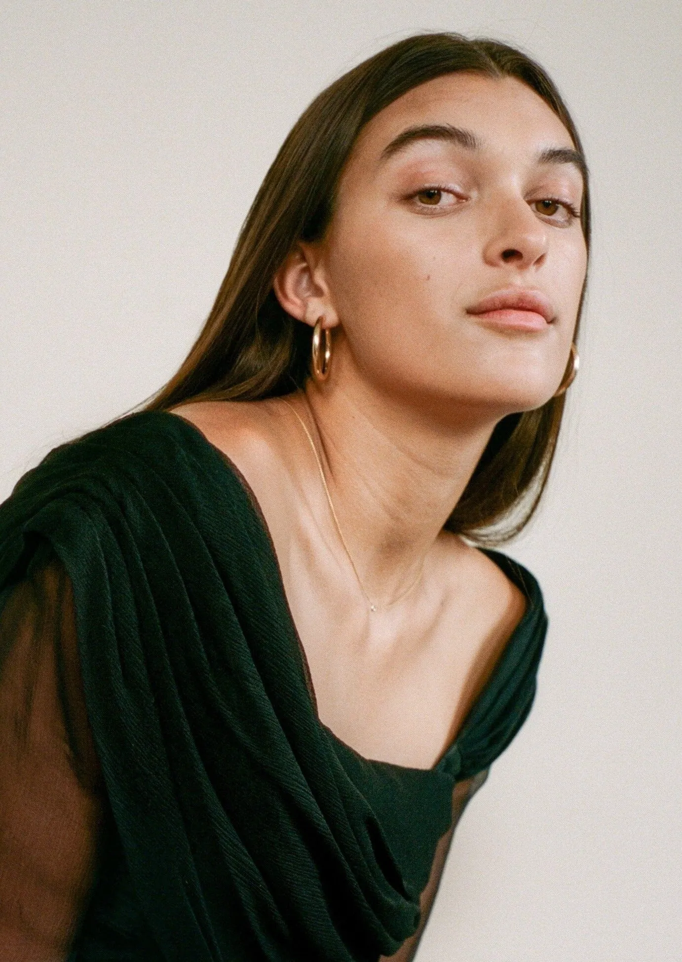 Classic Hoop Earrings Large sold by Kinn product image thumbnail 5
