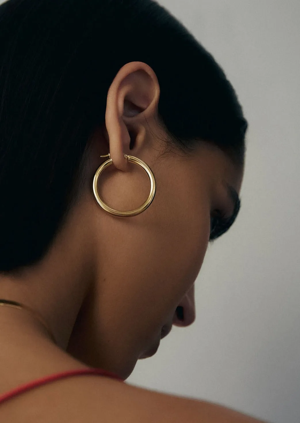 Classic Hoop Earrings Large sold by Kinn product image thumbnail 2