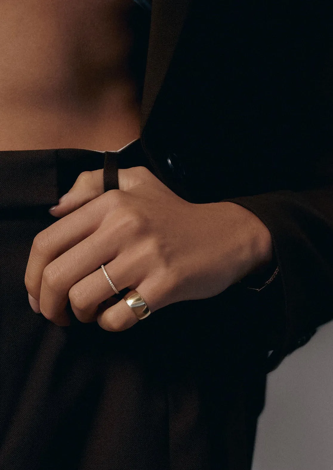 Dahlia Pavé Ring 1.2mm Diamond sold by Kinn product image thumbnail 2