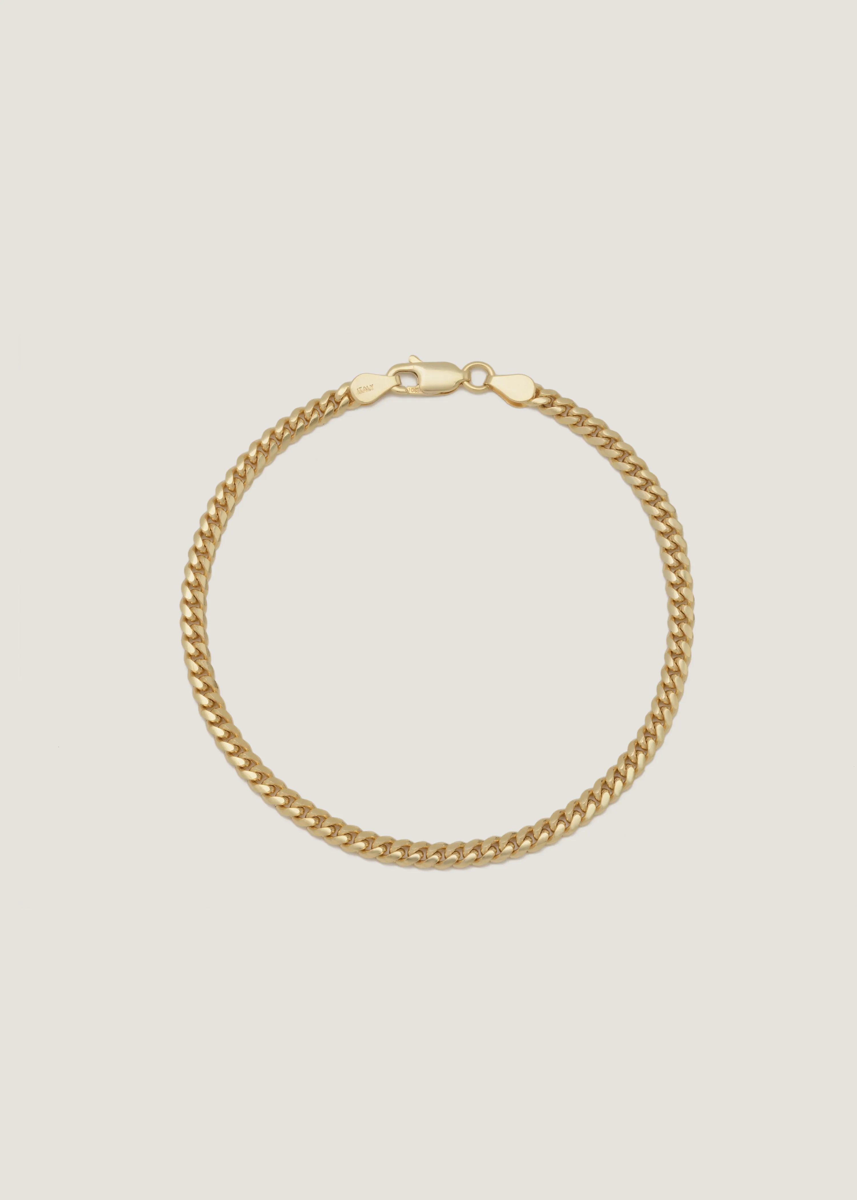 Petite Familia Cuban Bracelet sold by Kinn