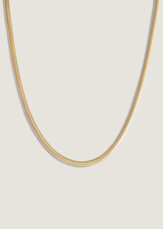 Kismet Herringbone Chain Necklace sold by Kinn
