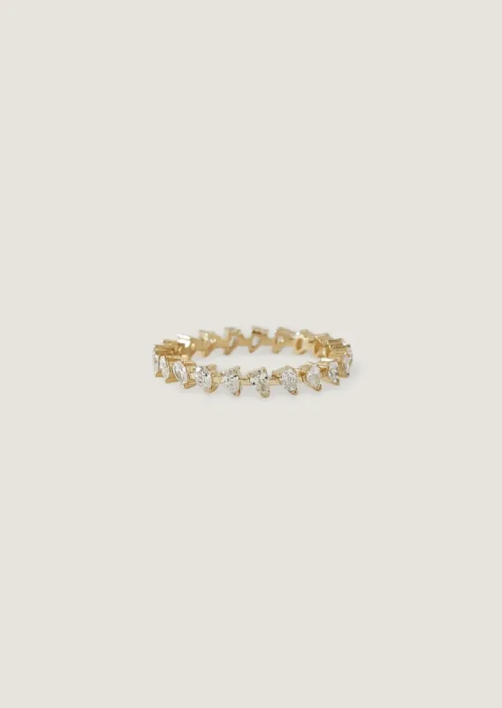 Teardrop Eternity Ring Diamond sold by Kinn