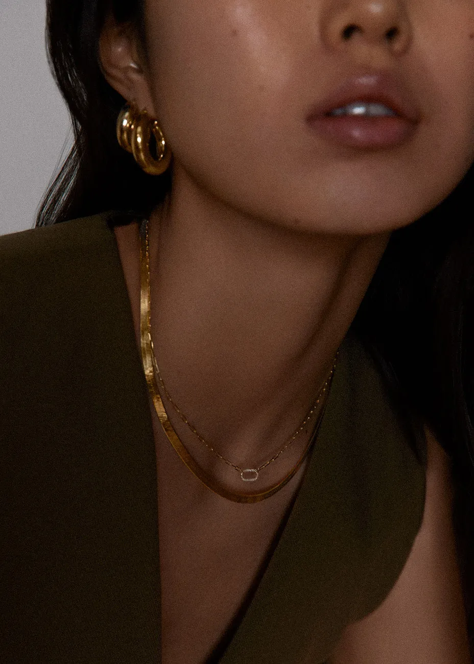 Pavé Diamond Link Chain Necklace sold by Kinn product image thumbnail 2