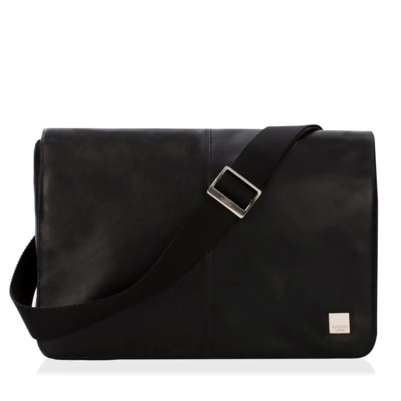 Leather Laptop Messenger Bag - 13" sold by Knomo