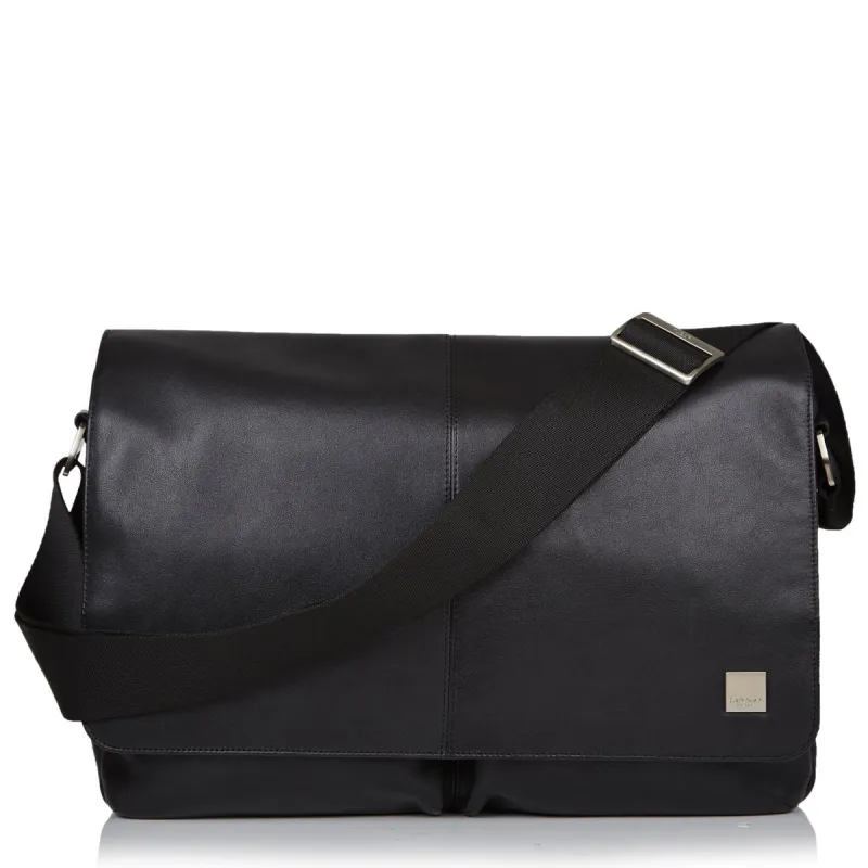 Leather Laptop Messenger Bag - 15" sold by Knomo