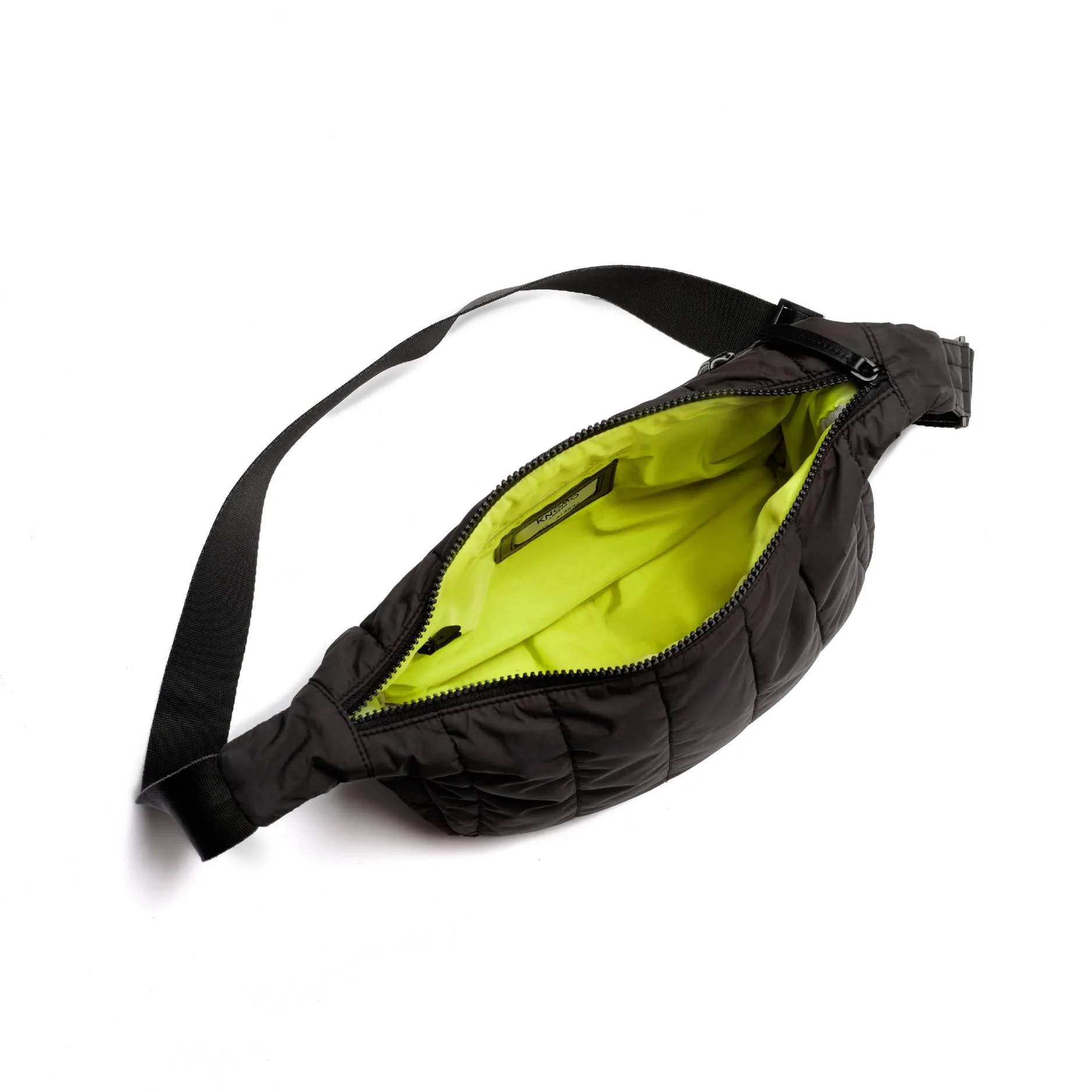 Crossbody Bag in Black Quilted sold by Knomo product image thumbnail 4