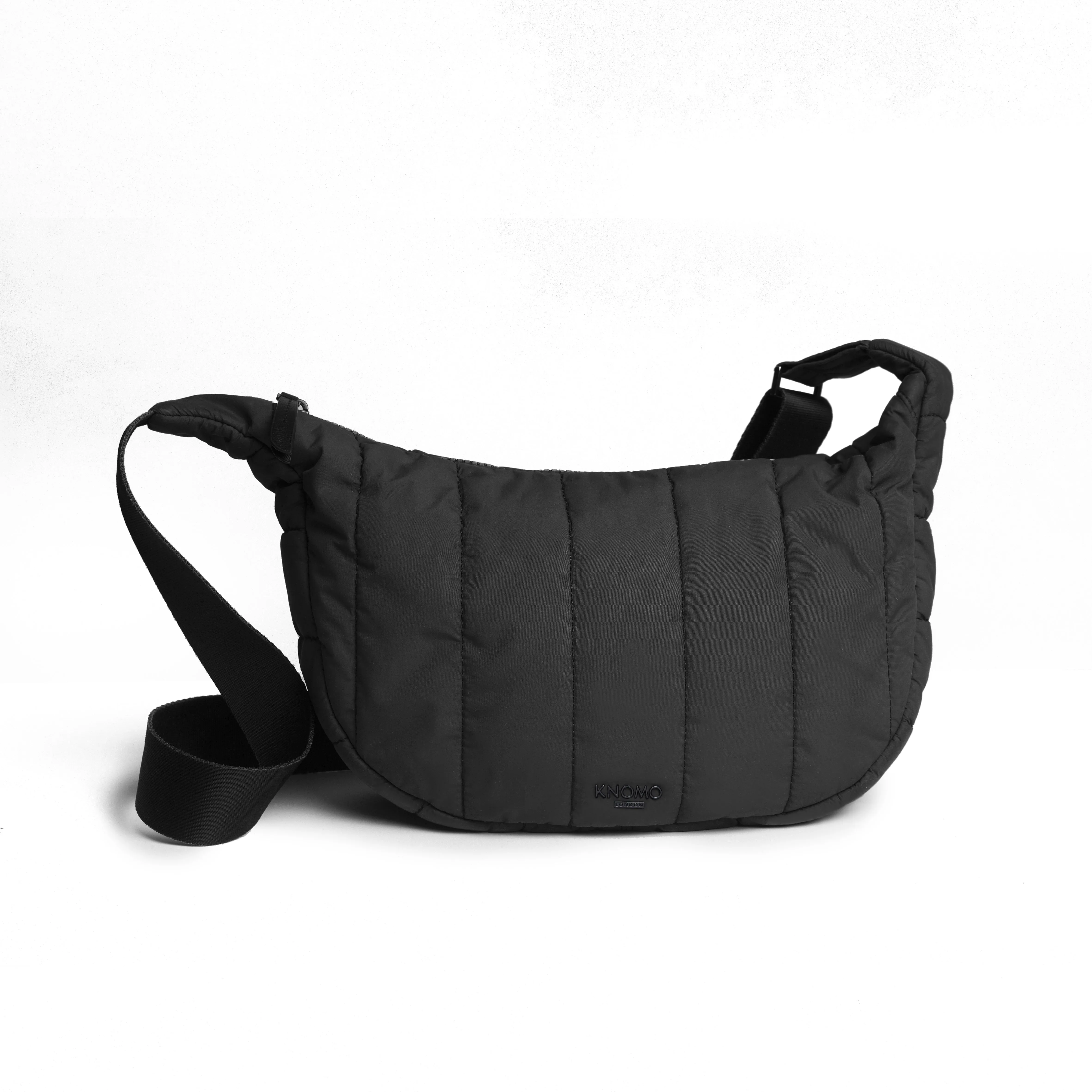 Crossbody Bag in Black Quilted sold by Knomo product image thumbnail 3