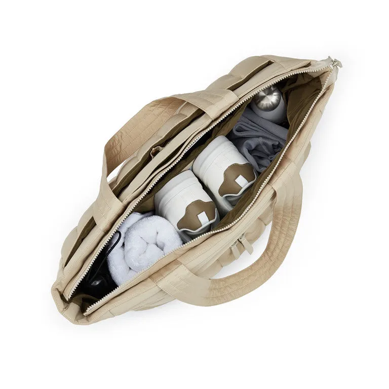 Oversized Tote Bag in Portland Stone sold by Knomo product image thumbnail 4