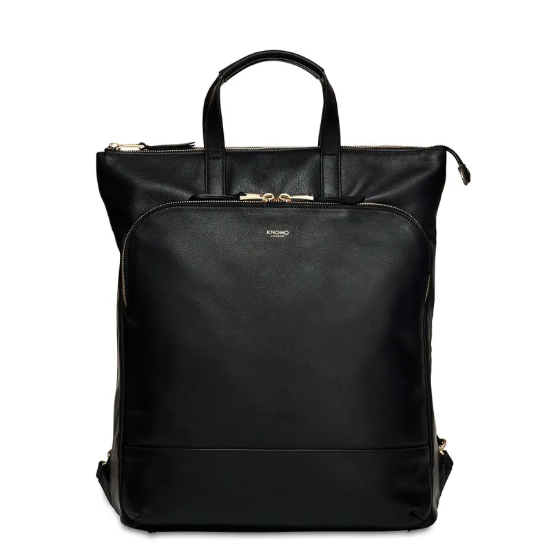 Leather Laptop Tote Backpack - 15" sold by Knomo