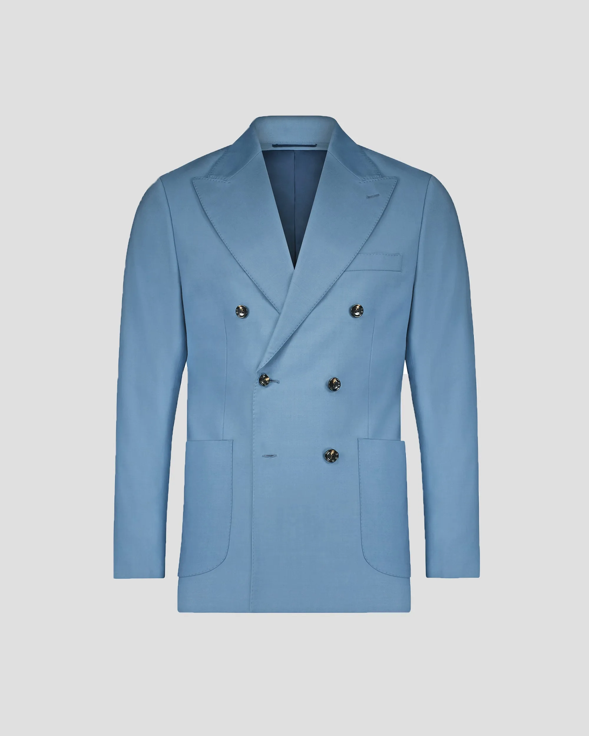 SG Double Breasted Blazer – Pastel Blue sold by Southern Gents
