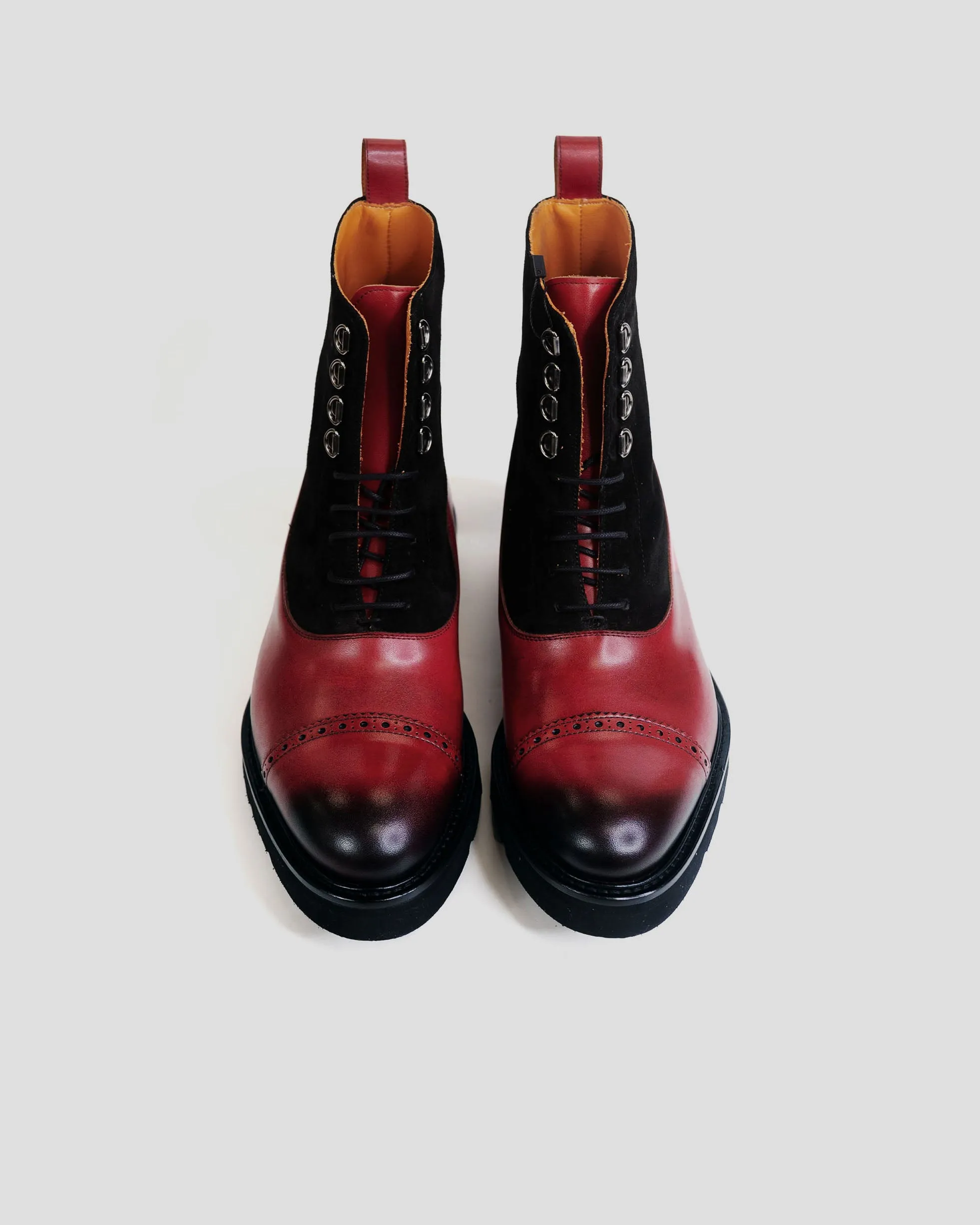 SG Logan High Top Boots V2 – Cherry + Black sold by Southern Gents product image thumbnail 4