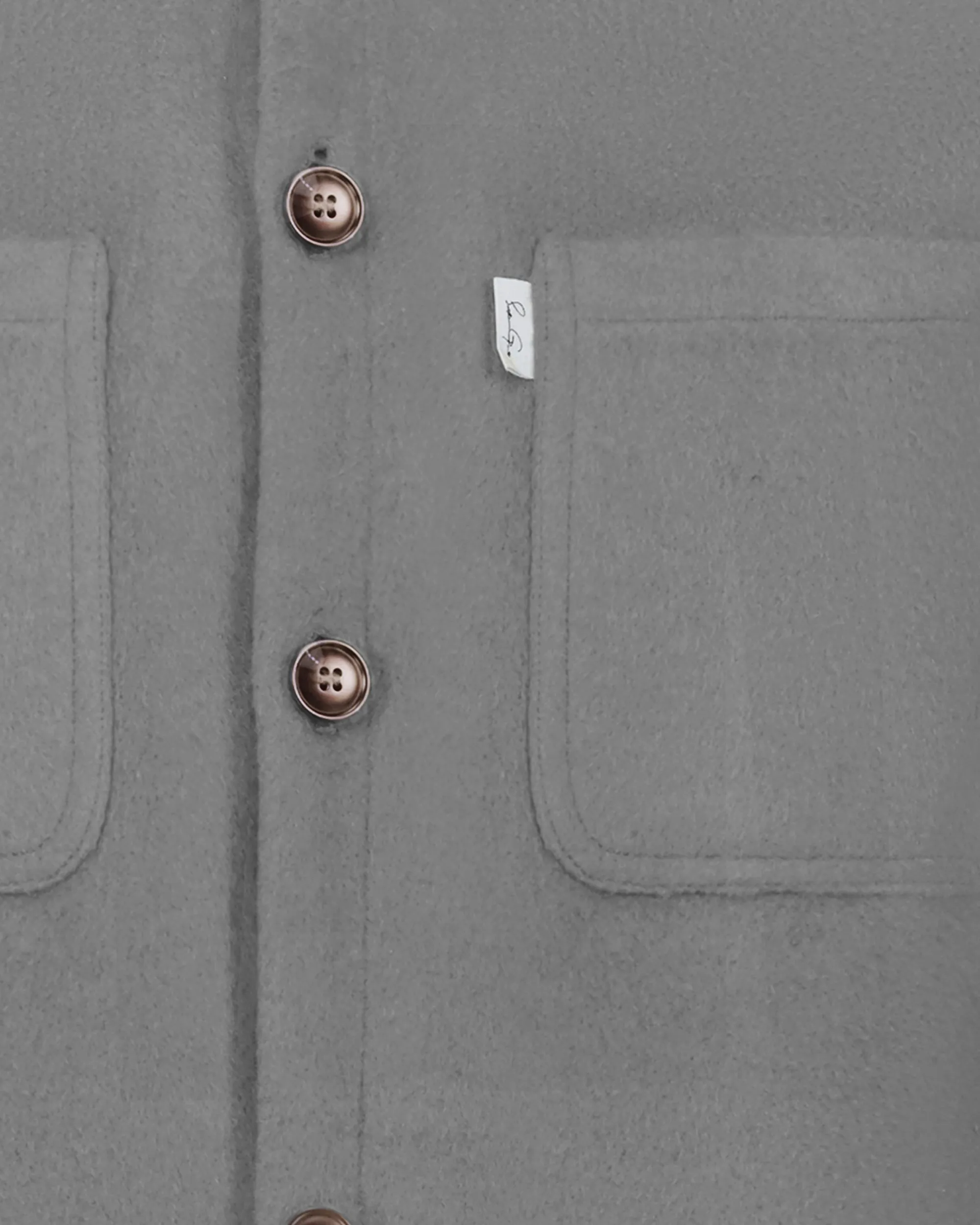 SG Quilted Shirt Jacket - Grey sold by Southern Gents product image thumbnail 3