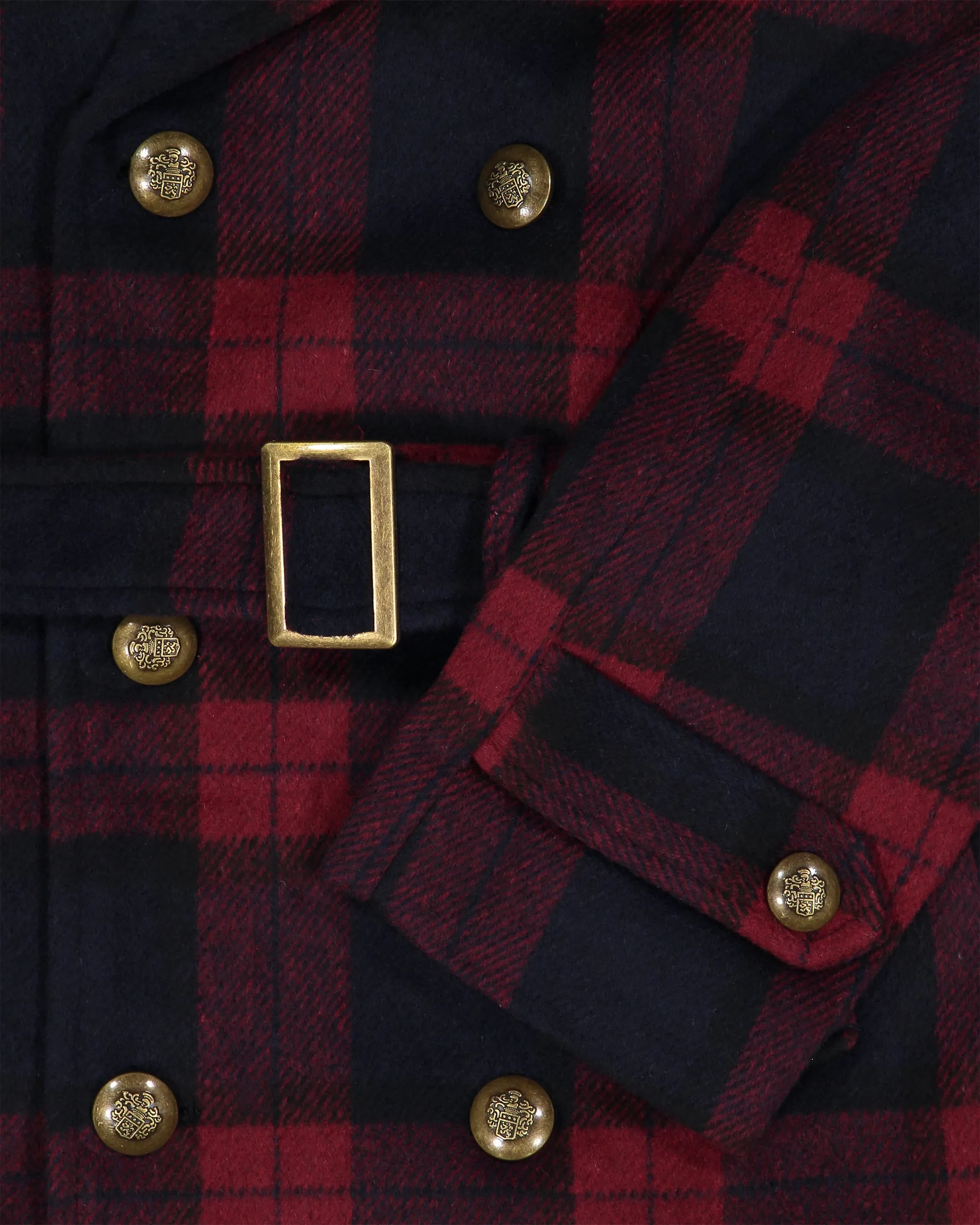 SG Men's Ranger Trench Coat – British Plaid sold by Southern Gents product image thumbnail 5