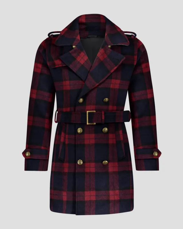 SG Men's Ranger Trench Coat – British Plaid sold by Southern Gents
