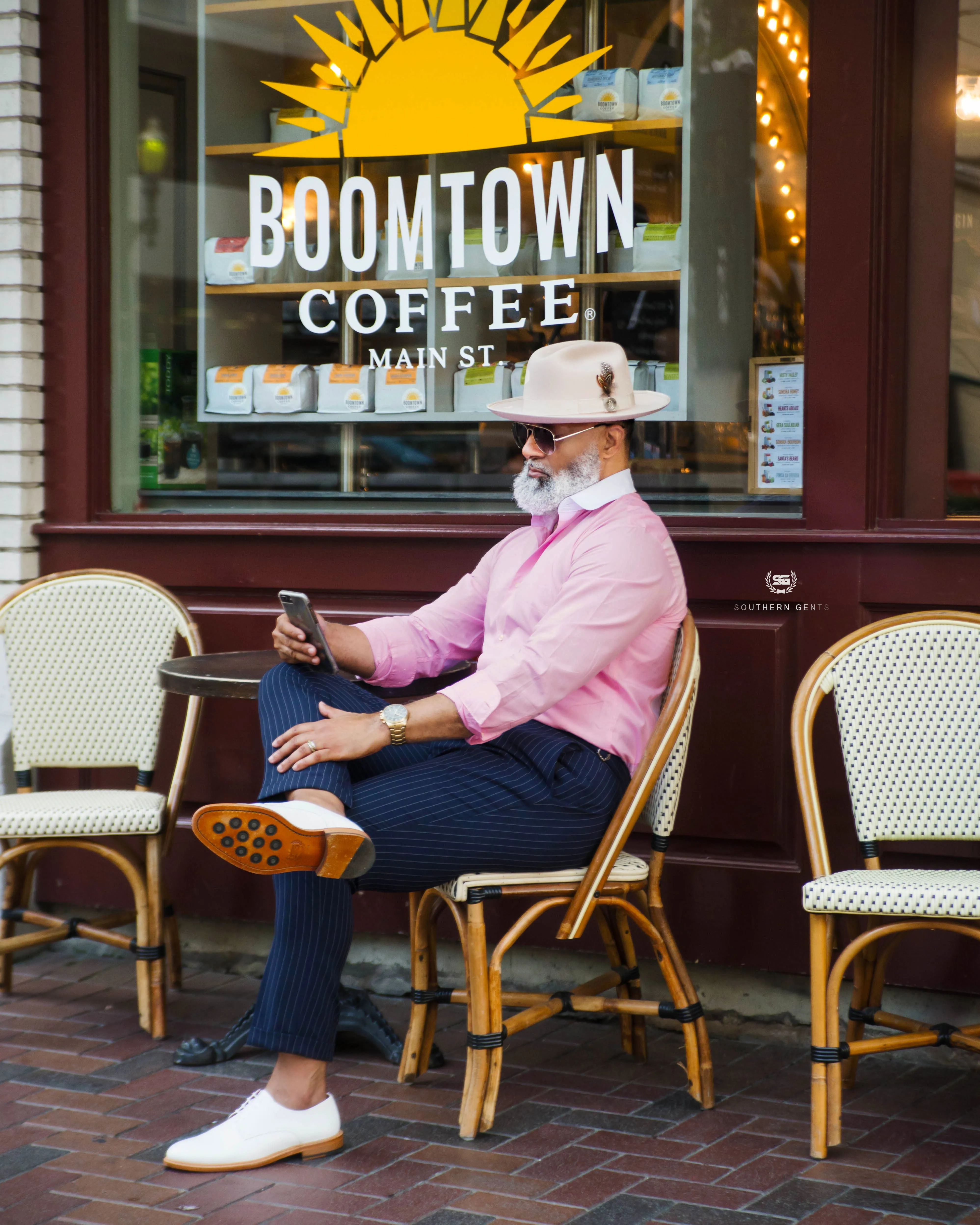 Southern Gents Miller Ranch Fedora Hat - Tusk sold by Southern Gents product image thumbnail 2