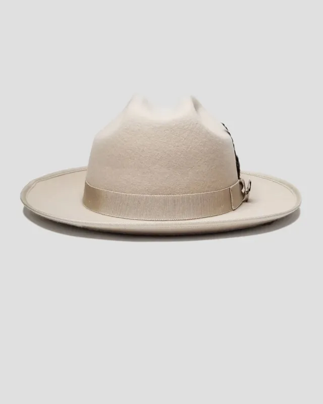 Southern Gents Miller Ranch Fedora Hat - Tusk made by Southern Gents